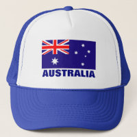 Australischer Flaggenhut | Australien Tagesentwurf