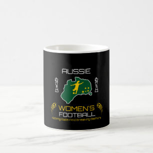Australischer Frauenfußball Kaffeetasse
