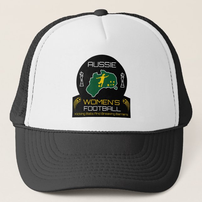 Australischer Frauenfußball Truckerkappe (Vorderseite)