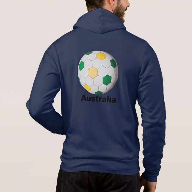 Australischer Fußball Hoodie (Rückseite)