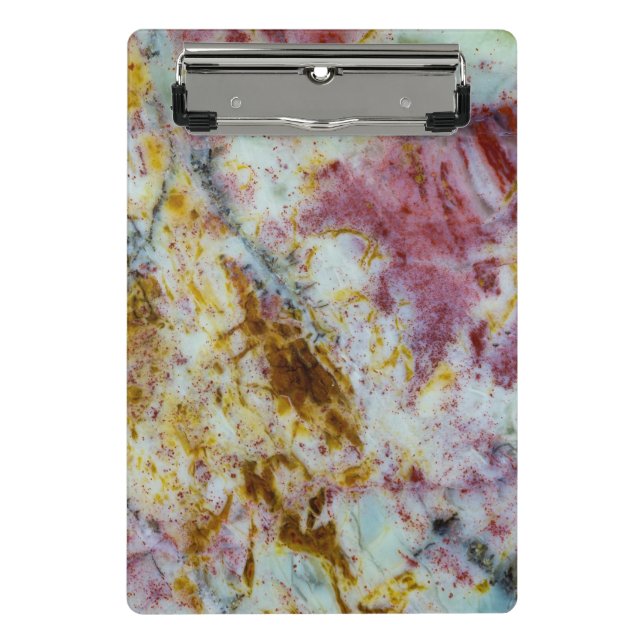 Australischer Grüner Opalit-Slab Mini Klemmbrett (Vorderseite)