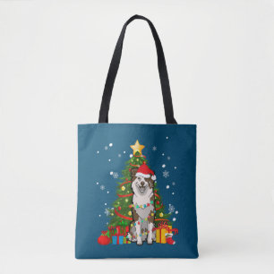 Australischer Hirte Santa Christmas Tree Light Tasche