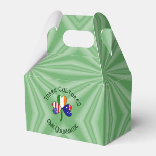 Australischer Irischer Amerikanischer Shamrock Per Geschenkschachtel