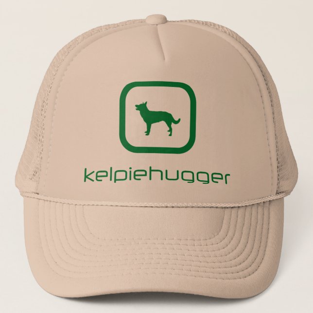 Australischer Kelpie Truckerkappe (Vorderseite)