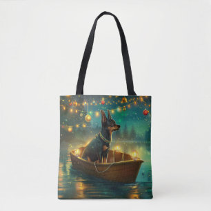 Australischer Kelpie-Weihnachtsfestreise Tasche