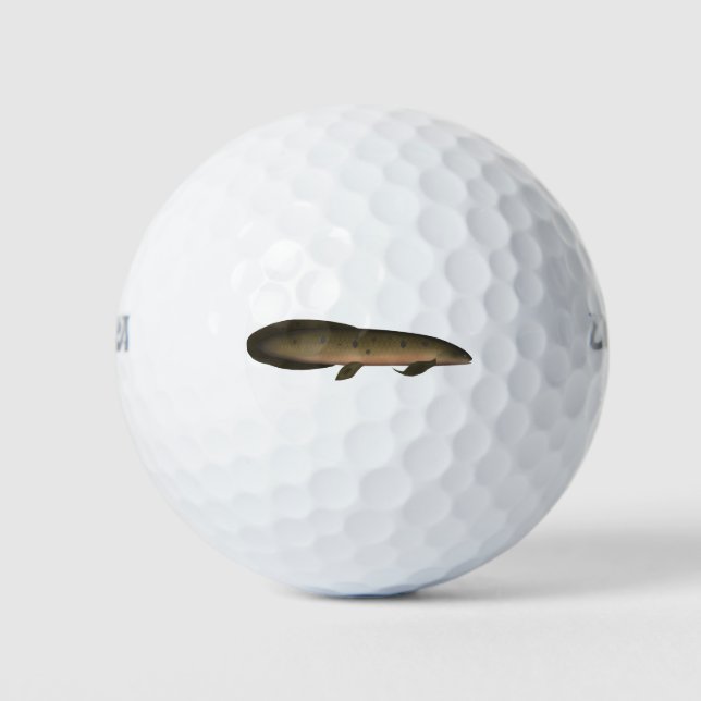 Australischer Lungfisch Golfball (Vorderseite)