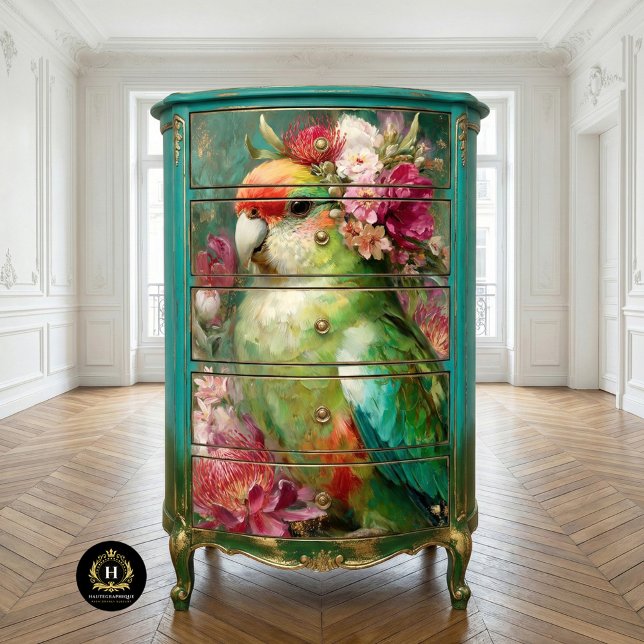 Australischer Parrot-Ureinwohner Seidenpapier (Von Creator hochgeladen)