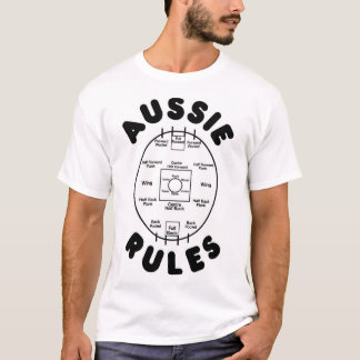 Australischer Regeln Fußball T-Shirt