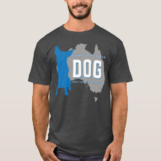 Australischer Rind Dog Steel Coated Marshmallow T-Shirt