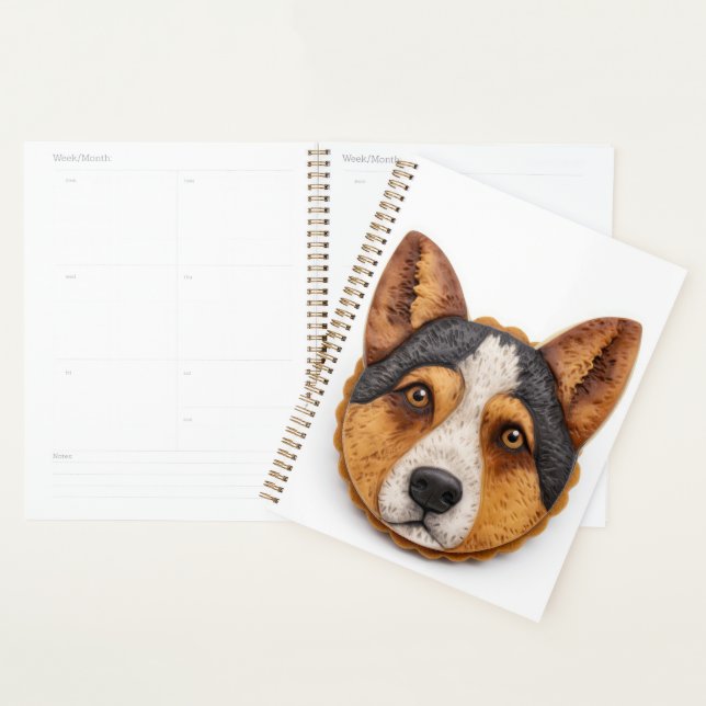 Australischer Rinderhund 3D Inspiriert Planer (Anzeige)