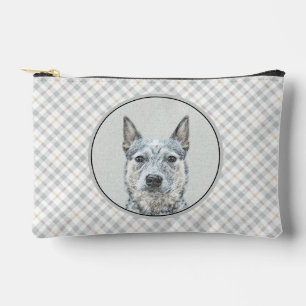 Australischer Rinderhund Blue Heeler Original Hund Zubehörtasche