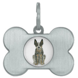 Australischer Rinderhund Blue Heeler Pet Tag Tiermarke