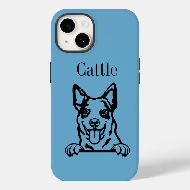 Australischer Rinderhund Case-Mate iPhone 14 Hülle (Rückseite)