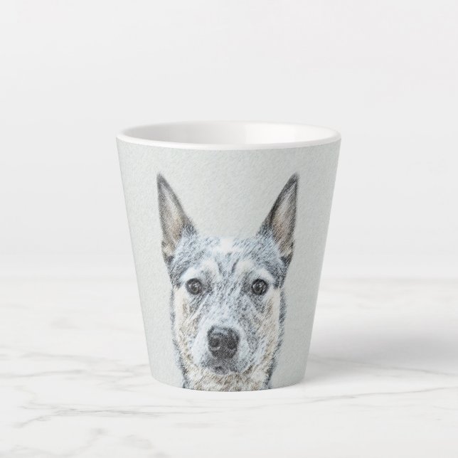Australischer Rinderhund - Niedliche Original Dog  Milchtasse (Vorderseite)