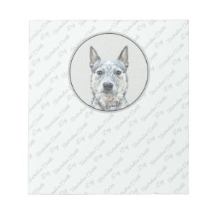 Australischer Rinderhund - Niedliche Original Dog  Notizblock