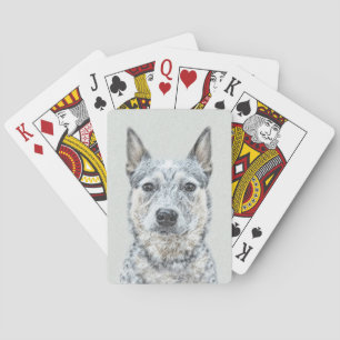 Australischer Rinderhund - Niedliche Original Dog  Spielkarten