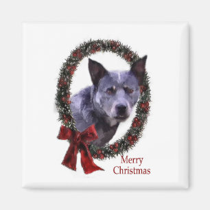 Australischer Rinderhund Weihnachtsgeschenke Magnet