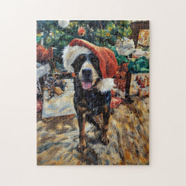 Australischer Rinderhund Weihnachtspuzzle