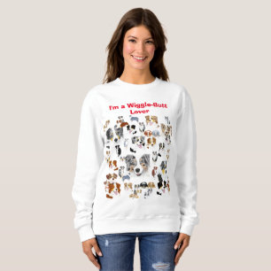 Australischer Schäfer "I'ma Wiggle-Hintern Sweatshirt