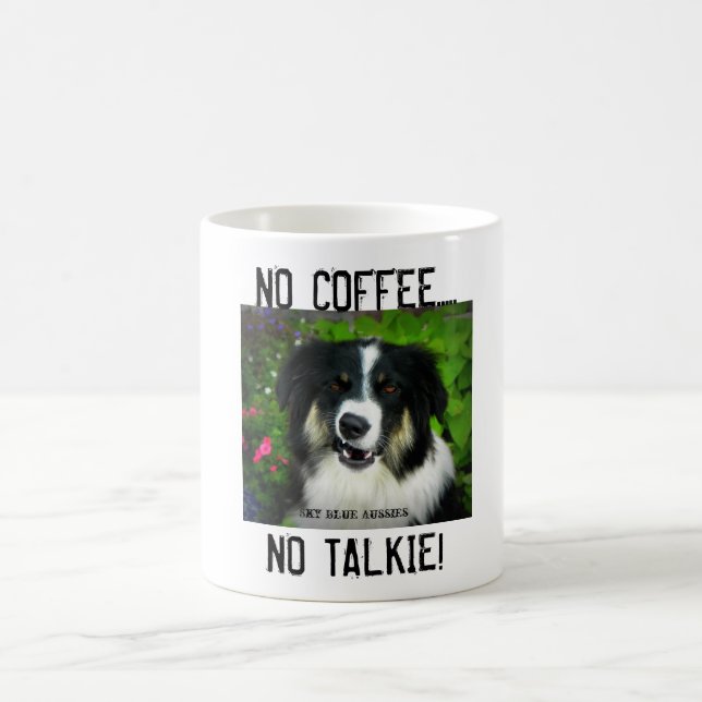 Australischer Schäfer - KEIN KAFFEE - Tasse (Mittel)