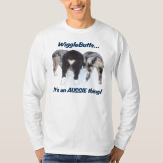 Australischer Schäfer-langes Hülsen-Shirt T-Shirt
