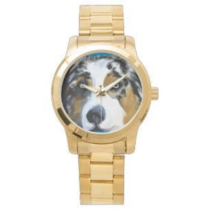 AUSTRALISCHER SCHÄFERHUND ARMBANDUHR