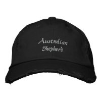 Australischer Schäferhund bestickt Baseball Cap