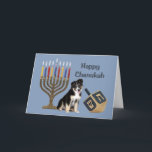 Australischer Schäferhund Chanukah Card Menorah Dr Feiertagskarte<br><div class="desc">Familie und Freunde während der Chanukah Saison zu erinnern ist eine wunderbare Möglichkeit, in Touch mit den Menschen behalten, die Sie Liebe und kümmern sich. Ich habe diese Chanukah-Karten mit Liebe und Sorgfalt erstellt, und ich bin sicher, jeder, der Lieben Hunde wird sich freuen, sie zu erhalten. Sie haben die...</div>