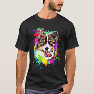 Australischer Schäferhund Dog Motif Dog Eigentümer T-Shirt