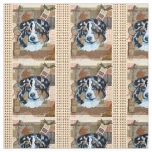 AUSTRALISCHER SCHÄFERHUND - ERNTEDANKFEST STOFF