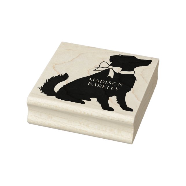 Australischer Schäferhund Gummistempel (Stempel)