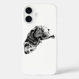 Australischer Schäferhund-Handyhülle mit Über-die- iPhone 16 Hülle