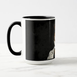 Australischer Schäferhund im Anzug Tasse