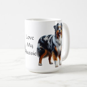 Australischer Schäferhund Kaffeetasse