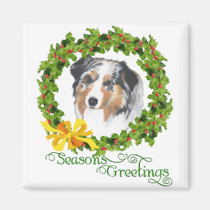 Australischer Schäferhund Magnet