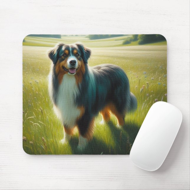 Australischer Schäferhund Mousepad (Mit Mouse)