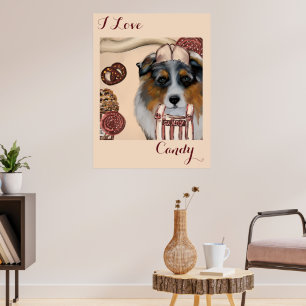 AUSTRALISCHER SCHÄFERHUND POSTER
