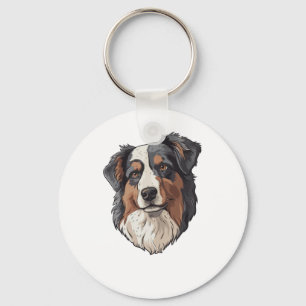 Australischer Schäferhund Schlüsselanhänger