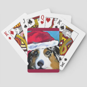 Australischer Schäferhund  Spielkarten