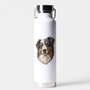 Australischer Schäferhund Trinkflasche