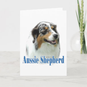 Australischer Schäfername Feiertagskarte