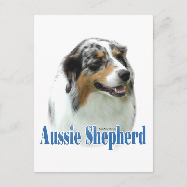 Australischer Schäfername Postkarte (Vorderseite)