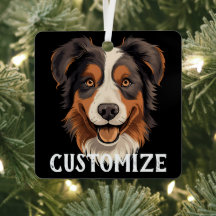 Australischer Shepherd Dog Individuelle Name Perso