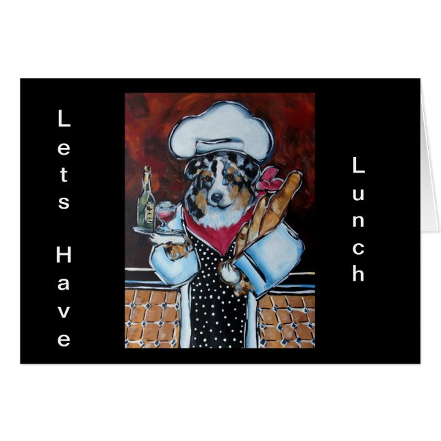 AUSTRALISCHER SHEPHERD-KOCH (Vorderseite (Horizontal))