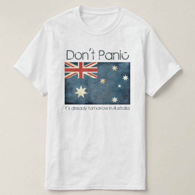Australischer T - Shirt (Design vorne)