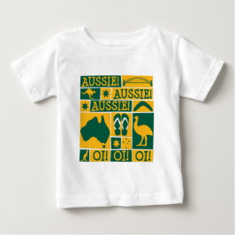 Australischer Tag Baby T-shirt