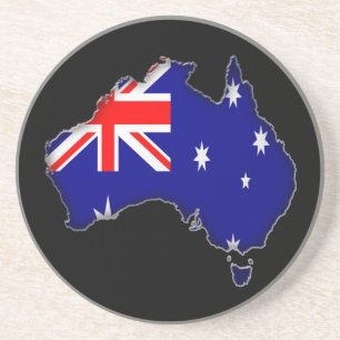Australischer Tag Getränkeuntersetzer