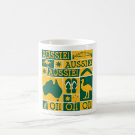 Australischer Tag Kaffeetasse