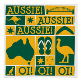Australischer Tag Poster