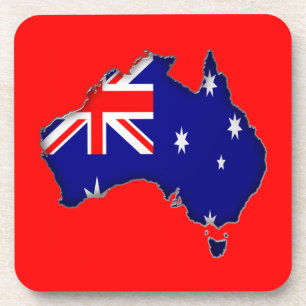 Australischer Tag Untersetzer